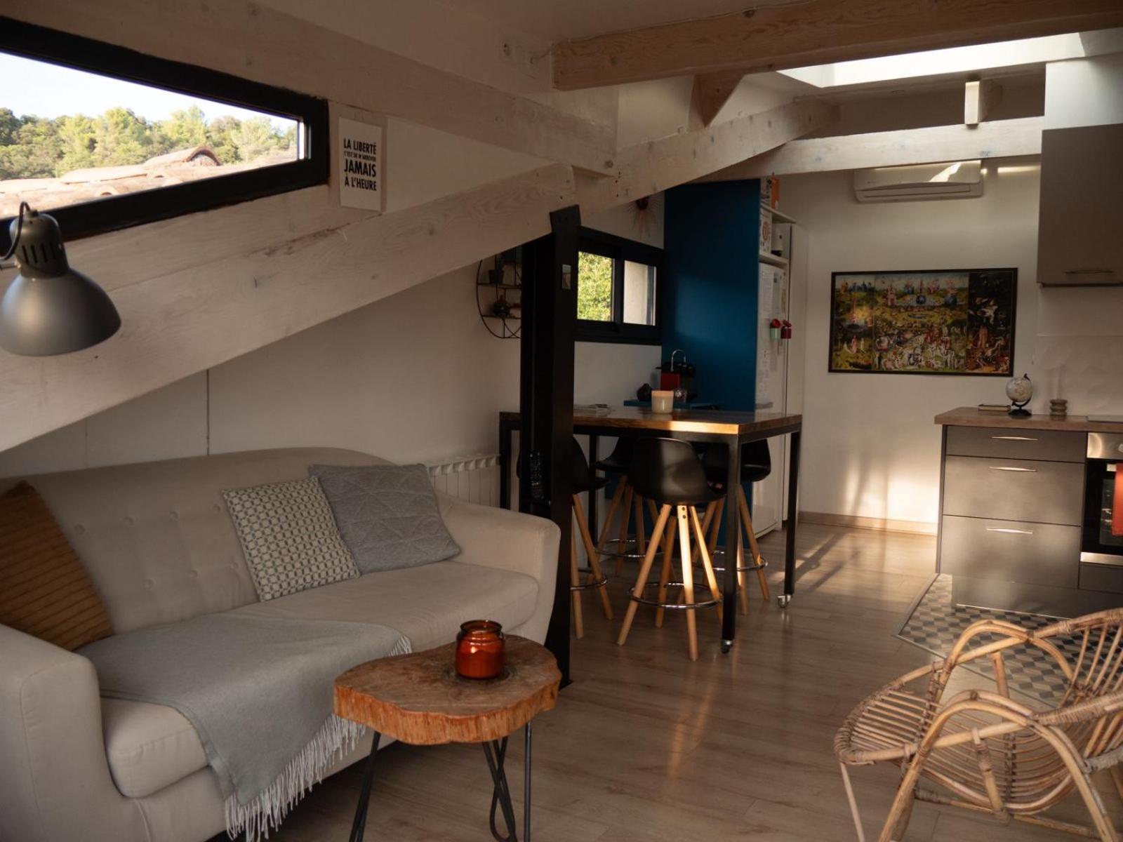 Appartement Sur Les Toits, Tres Jolie Vue Provence Gréoux-les-Bains Εξωτερικό φωτογραφία